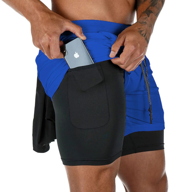 Shorts Para Treino 2 em 1 Esporte Air Effect